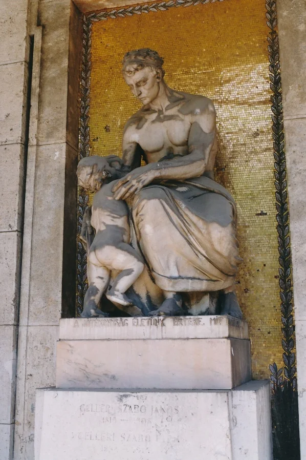 GELLÉRI SZABÓ JÁNOS SÍREMLÉKE – JÓTÉKONYSÁG (1911)