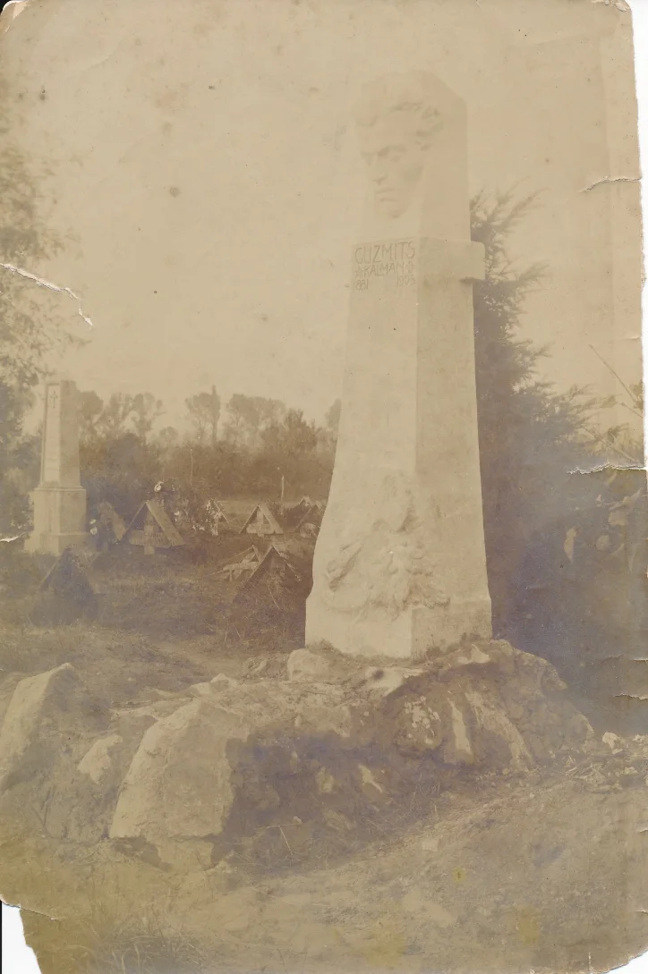 GUZMICS KÁLMÁN SÍREMLÉKE (1906)