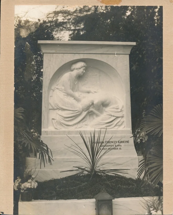 MAGYARIGENI FERENCZY KÁROLYNÉ SÍREMLÉKE (1929)