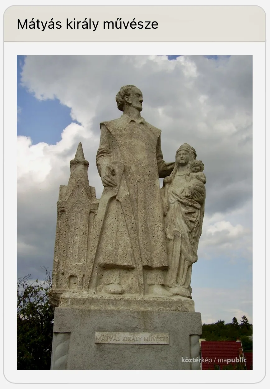 MÁTYÁS KIRÁLY MŰVÉSZE